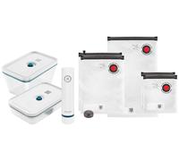 ZWILLING Fresh & Save Vakuum Starterset für Lebensmittel, Glas, 8-teilig, Pumpe,