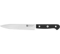 ZWILLING Gourmet Cuchillo de Carne, 16 cm, Acero Inoxidable Especial Anticorrosión, Mango Ergonómico Negro - Made in Germany