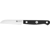 ZWILLING Gourmet Cuchillo de Verduras, 8 cm, Acero Inoxidable Especial Anticorrosión, Mango Ergonómico Negro
