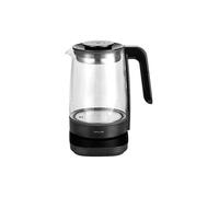 ZWILLING Hervidor de agua con filtro para té 1,7 l vidrio / negro negro