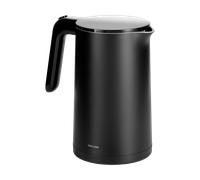 ZWILLING ENFINIGY Hervidor de agua eléctrico con filtro antical de acero inoxidable, Tetera anti-sobrecalentamiento, sin cable, 1850 W, 1,5 l, Negro