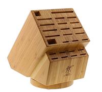 Zwilling J.A. Henckels 35101 - 840 26-slot giratorio de bambú bloque de cuchillos