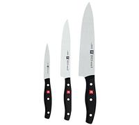 Zwilling J.A. Henckels individual Signature - Juego de cuchillos de iniciación (3 piezas), color negro