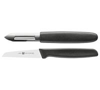 Zwilling Set of - Cuchillo (220 mm, 80 mm, Acero Inoxidable, Negro, Acero Inoxidable)