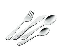 ZWILLING Juego de cubiertos para niños, 4 piezas, Para niños a partir de 3 años, 18/10 Acero inoxidable, Bino