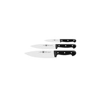ZWILLING Juego de cuchillos de 3 piezas TWIN-CHEF Negro negro