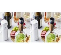 Zwilling Juego de Tapones de vacío para vinos Fresh & Save, 3 Piezas, Gris (Paquete de 2)