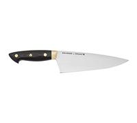 ZWILLING KRAMER EUROLINE Carbon Collection 2.0 - Cuchillo de chef alemán afilado de 8 pulgadas, fabricado en una fábrica alemana propiedad de la empresa con acero de fórmula especial perfeccionado