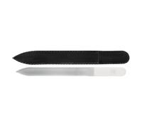 ZWILLING Lima de cristal (superficies de limado de grano fino, doble cara, cuidadosa con las uñas, funda protectora incluida), Premium, 150 mm