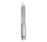 ZWILLING Lima de uñas de zafiro (superficies de limado gruesas y finas para acortar y dar forma, punta limpiadora), Premium, negra, 90 mm
