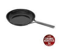 ZWILLING Milano - Sartén (28 cm, aluminio, antiadherente, sin PFAS, apta para inducción, apta para lavavajillas, fabricada en Italia), color negro