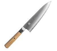 Miyabi Cuchillo Gyutoh 20 cm. Koya 4000FC Madera de pakka