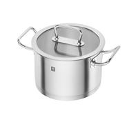 Zwilling Olla alta Zwilling pro con tapa de vidrio acero inoxidable 3.5 L