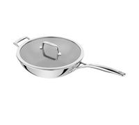 ZWILLING Peak Ceraforce HyCoat Wok 30 cm con tapa de cristal acero inoxidable 18/10