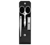 ZWILLING Premium Estuche de manicura de 3 piezas en negro
