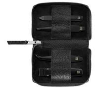 Premium Estuche de manicura de 4 piezas en negro
