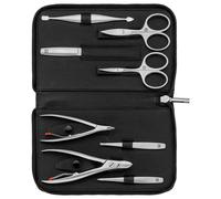 ZWILLING Premium Estuche de manicura de 8 piezas en negro