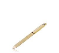 Zwilling Lima de uñas Premium de zafiro, superficies gruesas/finas y punta limpiadora, dorada 130 mm
