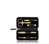 Zwilling Premium Set de manicura de 5 piezas con cortauñas compacto de cuero, en negro Set de manicura 1 piezas