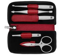 ZWILLING Premium Set de manicura de 5 piezas en rojo