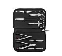ZWILLING PREMIUM Estuche con cremallera 8-pzs, Negro