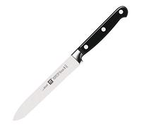Zwilling Professional S Cuchillo Universal, Acero Inoxidable, Negro, 13cm