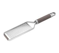 ZWILLING Rallador profesional con tecnología de fricción bidireccional, acero inoxidable, funda protectora, superficie fina para parmesano, nuez moscada, queso, ajo, 34 cm