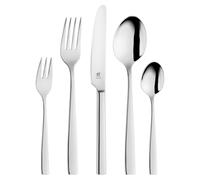 ZWILLING Roseland - Juego de cubertería (60 piezas, para 12 personas, acero inoxidable 18/10, hoja de acero inoxidable pulido, color plateado [embalaje sin plástico]