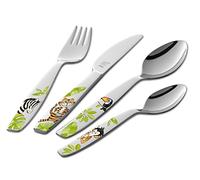 Zwilling Juego de cubiertos infantiles 4 piezas Jungla cubertería infantil en caja original