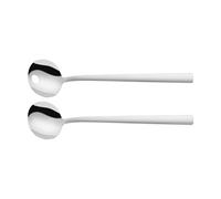 Zwilling Juego 2 Piezas Servir Ensalada Dinner, Acero Inoxidable, Plata, tamaño