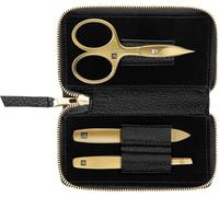 ZWILLING Estuche de manicura premium de 3 piezas en negro