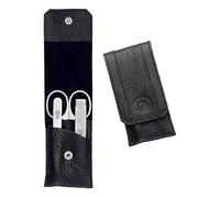 ZWILLING Set de manicura con cortaúñas y tijeras, 3 piezas, negro, Premium