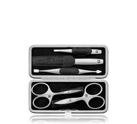 Zwilling Set de manicura de 5 piezas con tijeras para uñas de cuero, en negro Set de manicura 1 piezas