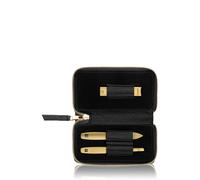 Zwilling Set de manicura Premium de 3 piezas con cortaúñas compacto de cuero, en negro Set de manicura 1 piezas