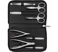 ZWILLING Estuche de manicura premium de 8 piezas en negro