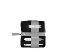 ZWILLING PREMIUM Estuche para set de uñas, 3-pzs | cuero de manzana | Gris