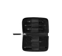 Zwilling Set de manicura y pedicura de 5 piezas con tijeras para uñas, de cuero, negro Set de manicura 1 piezas