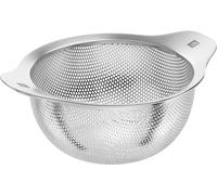 ZWILLING Table Colador Mesa,16 cm, Colador para pasta con 2 asas, Apto para lavavajillas, Acero inoxidable 18/10, Plateado