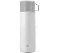 ZWILLING THERMO Botella aislante, Taza integrada, Termo, Aislamiento de doble pared, 1 L, Altura: 28,1 cm, Blanco
