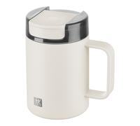 ZWILLING Thermo Plus Taza térmica, 380 ml, Acero inoxidable, Crema