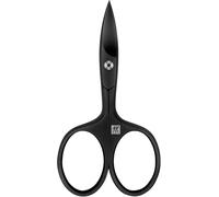 ZWILLING Tijeras para uñas (afiladas, filo ligeramente curvado con microdentado, hipoalergénicas, para uñas de manos y pies), Premium, doradas, 90 mm