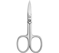 ZWILLING Tijeras para uñas (filo ligeramente curvado, tijeras para manos y pies, hipoalergénicas), pulidas, plata, 90 mm