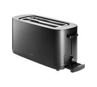 ZWILLING ENFINIGY Tostadora con 3 programas automáticos, 7 niveles de bruñido y función de parada, tostadora de ranura larga para 4 rebanadas cortas o 2 largas con rejilla