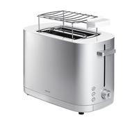 ZWILLING Enfinigy Tostadora con accesorio para calentar panecillos, 2 rebanadas, Plata