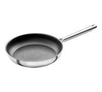 ZWILLING TrueFlow - Sartén antiadherente (acero inoxidable, 28 cm), color plateado