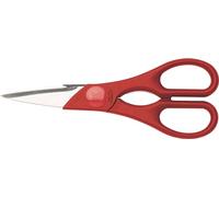 Zwilling Twin - Tijeras Multiusos, Acero Inoxidable, Mango de plástico, Color Gris y Rojo