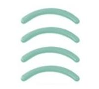 ZWILLING TWINOX Tira de clip de belleza, 4-pzs | Silicona | Verde menta