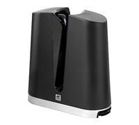 ZWILLING V-Edge Afilador de Cuchillos, Acero Inoxidable, Negro