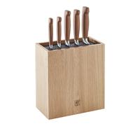 ZWILLING VIER STERNE 6-pzs, Taco de cuchillos, Marrón
