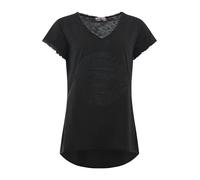 Zwillingsherz Camiseta 'Positive Mind' negro S-M negro